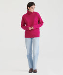 Luxe Cashmere Turtleneck Tunic