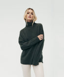 Luxe Cashmere Turtleneck Tunic