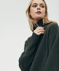 Luxe Cashmere Turtleneck Tunic