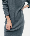 Luxe Cashmere Turtleneck Dress