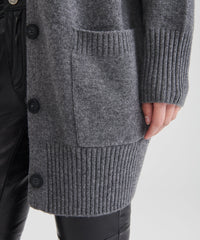 Luxe Cashmere Grandpa Cardigan