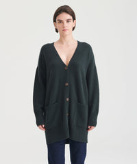 Luxe Cashmere Grandpa Cardigan