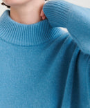 Super Luxe Cashmere Mockneck Sweater