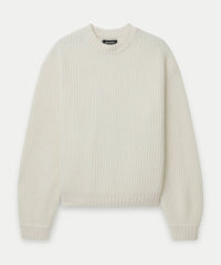 Super Luxe Cashmere Fisherman Sweater