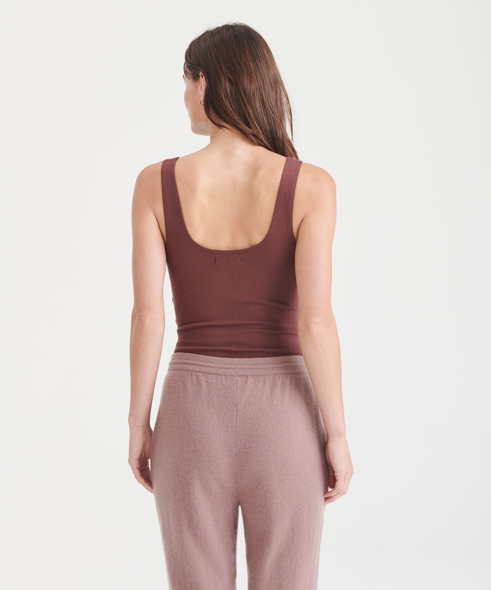 Modal Cashmere Sleeveless Bodysuit