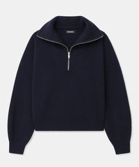 Luxe Cashmere Quarter Zip