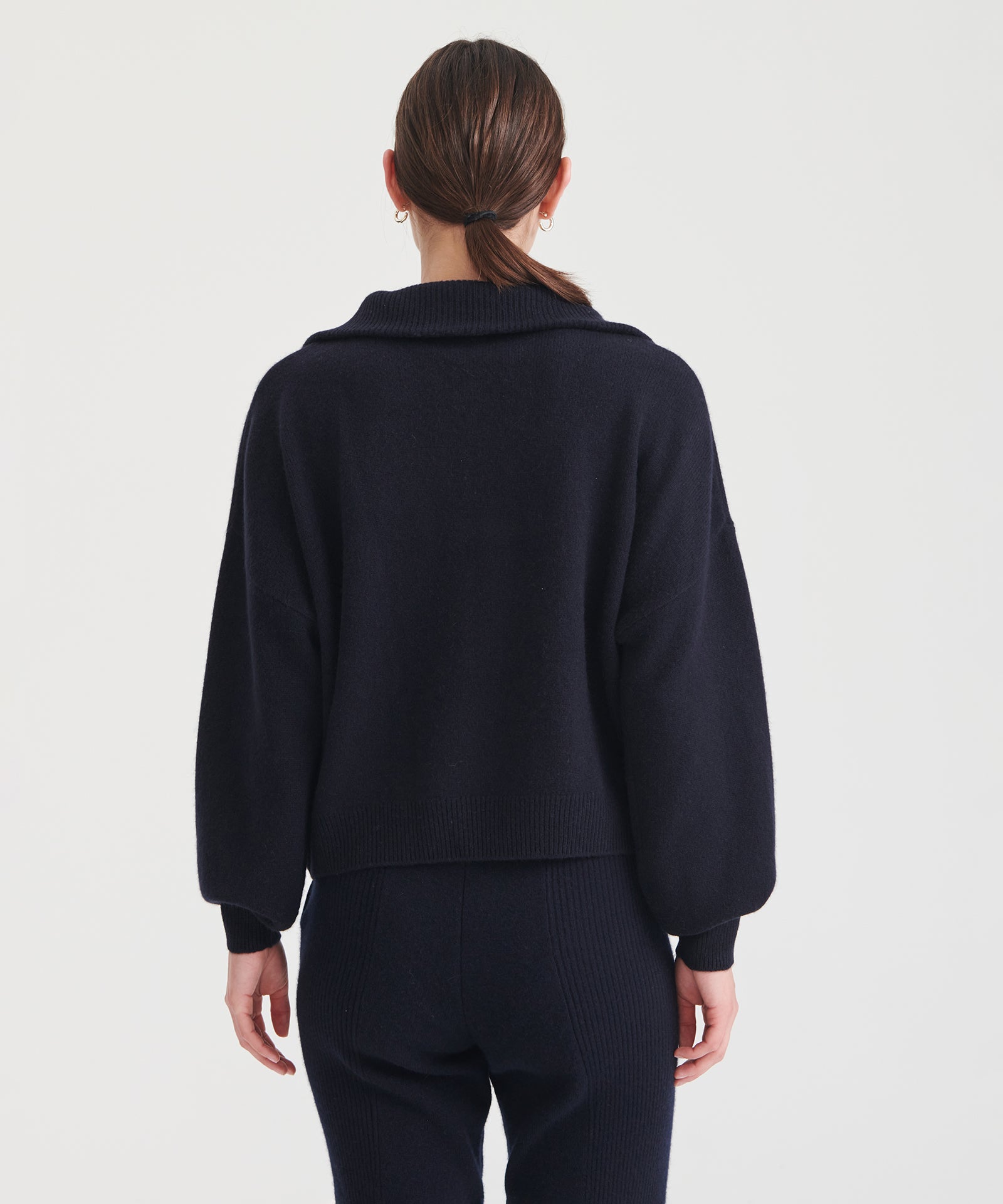 Luxe Cashmere Quarter Zip