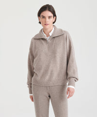 Luxe Cashmere Quarter Zip