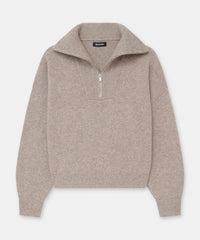 Luxe Cashmere Quarter Zip