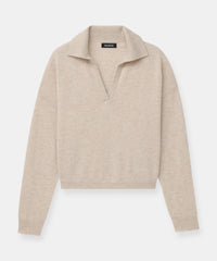 Signature Cashmere Polo Sweater