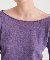 Lightweight Cashmere Boatneck Sweater