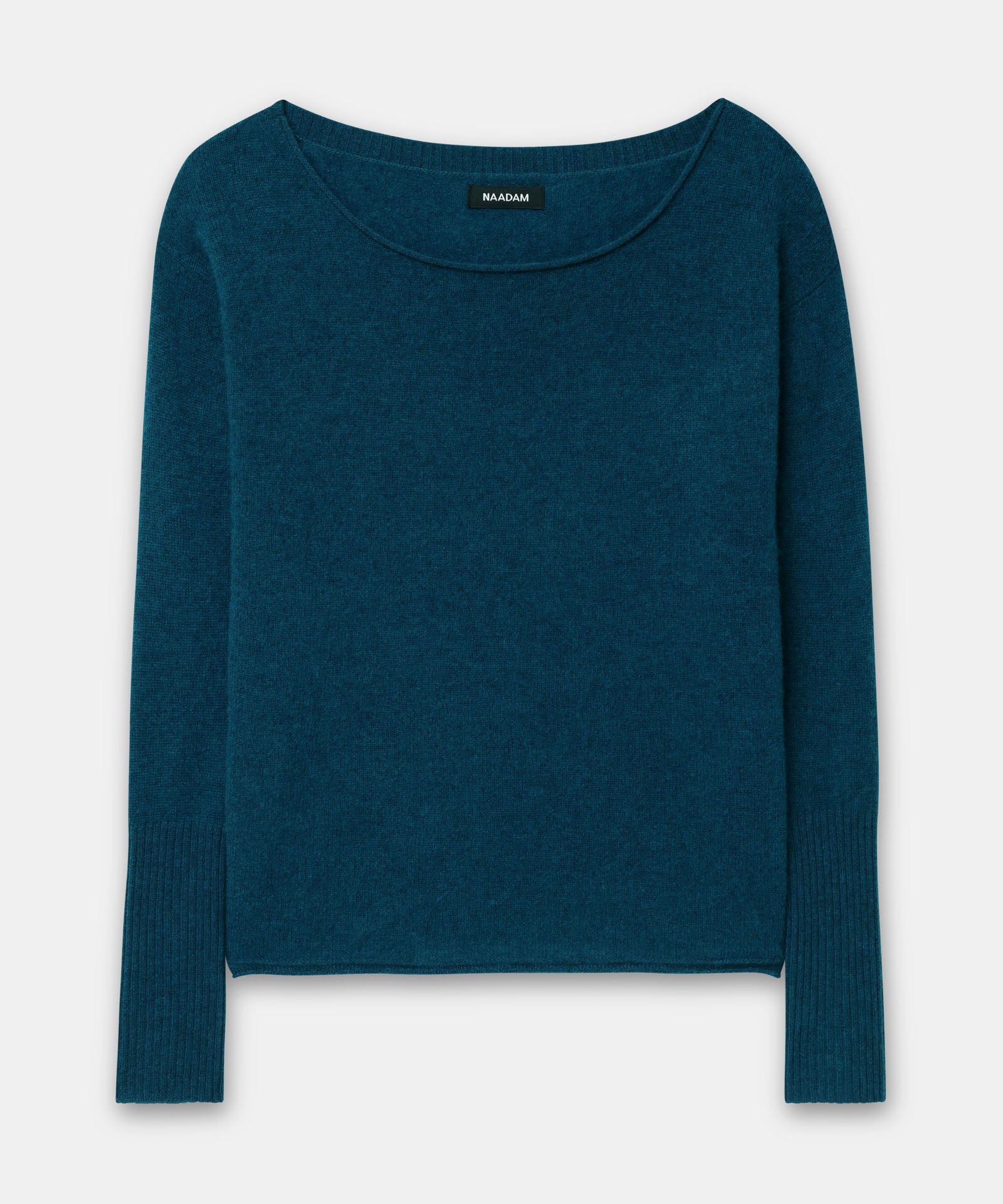 Lightweight Cashmere Boatneck Sweater