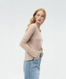 Lightweight Cashmere Boatneck Sweater