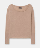 Lightweight Cashmere Boatneck Sweater