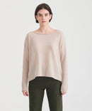 Lightweight Cashmere Boatneck Sweater