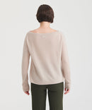 Lightweight Cashmere Boatneck Sweater