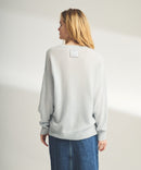 Lightweight Reversible Cashmere Crewneck Sweater