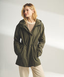 Hooded Raincoat with Removable Lining