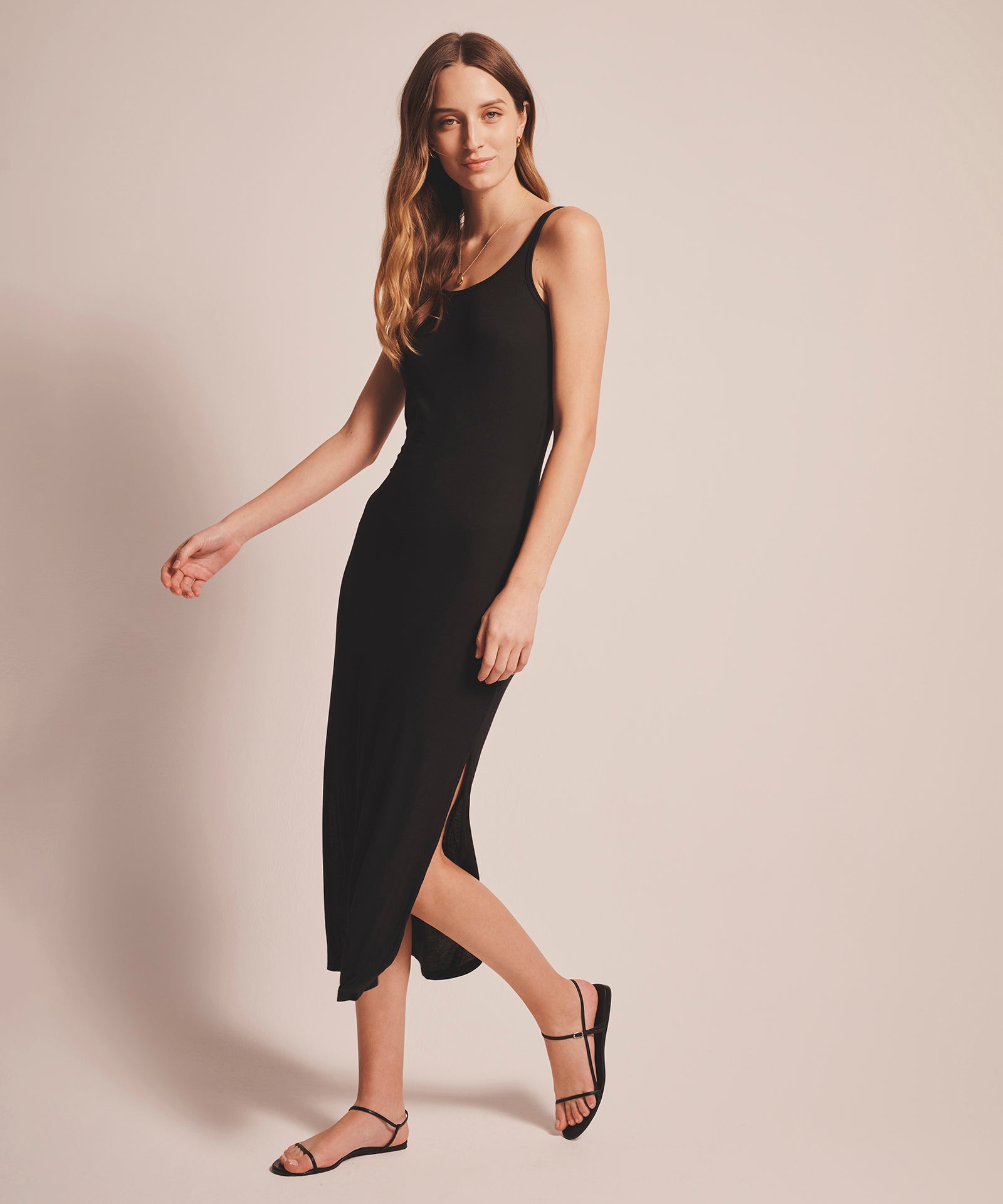 Baby Rib Slip Dress