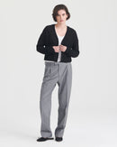 Featherweight Cashmere Cropped Cardigan