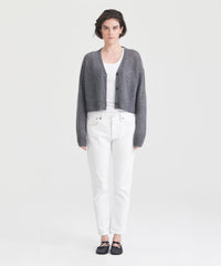 Featherweight Cashmere Cropped Cardigan