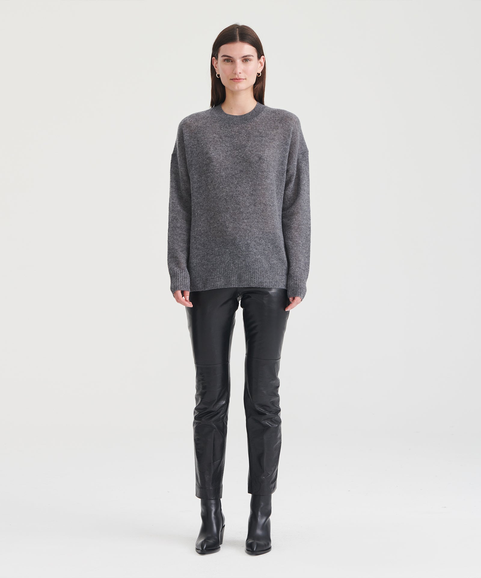 Featherweight Cashmere Crewneck Sweater