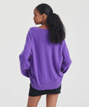 Signature Cashmere Relaxed V-Neck Sweater