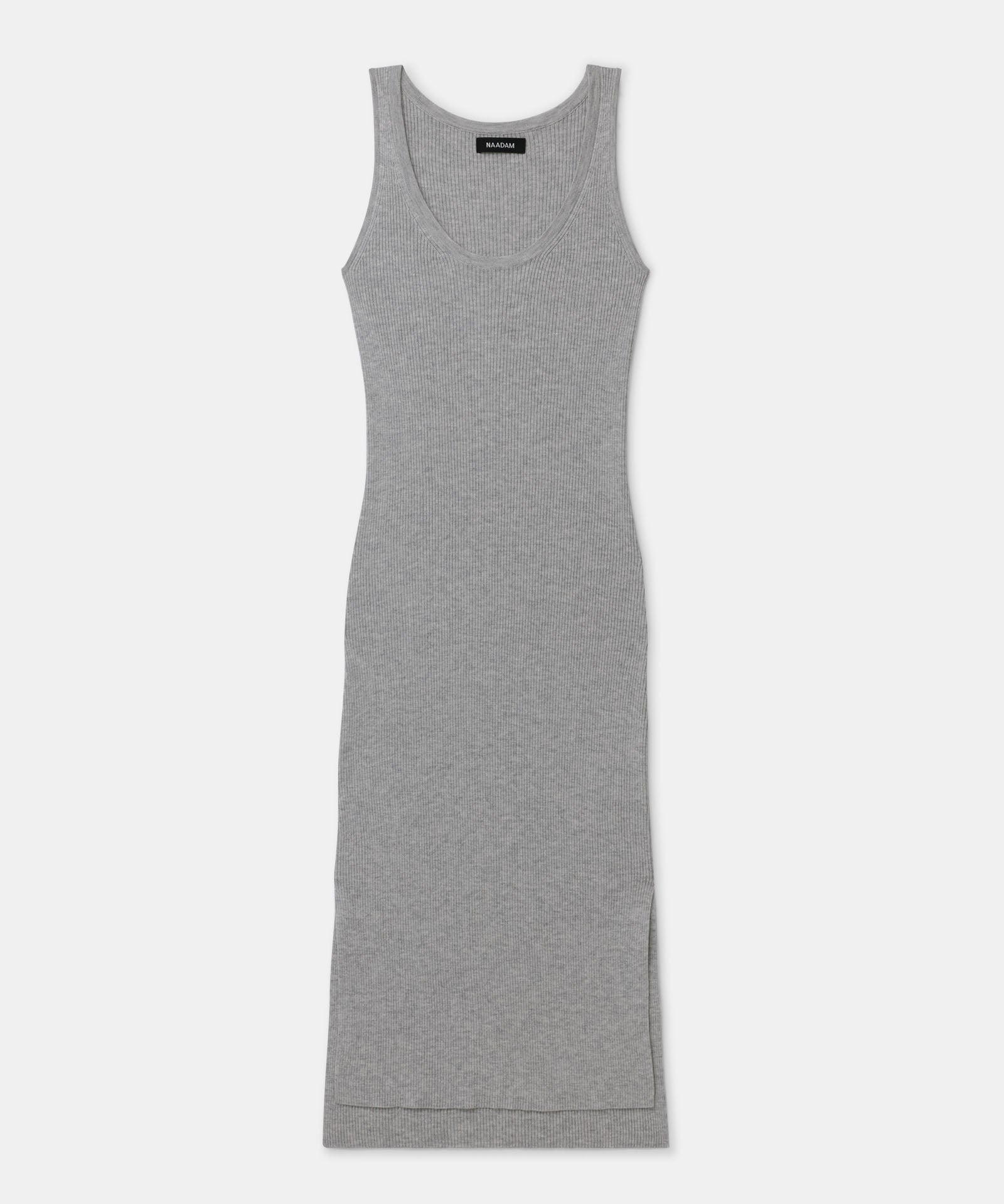 Silk Cashmere Midi Tank Dress