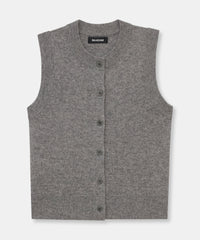 Signature Cashmere Sleeveless Cardigan