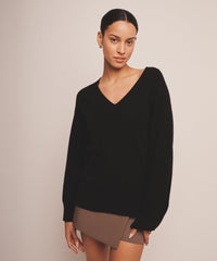 Signature Cashmere V-Neck Sweater