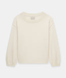 Lightweight Reversible Cashmere Wide Neck Sweater