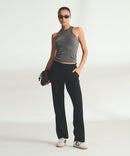 Signature Cashmere Paperbag Wide Leg Pants