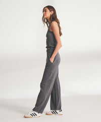 Signature Cashmere Paperbag Wide Leg Pants