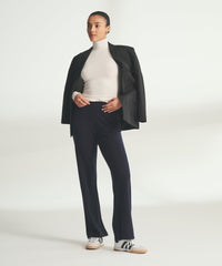 Signature Cashmere Paperbag Wide Leg Pants