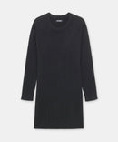 Signature Cashmere Wide Rib Mini Dress