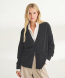 Signature Cashmere Boxy Cardigan