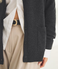 Signature Cashmere Boxy Cardigan