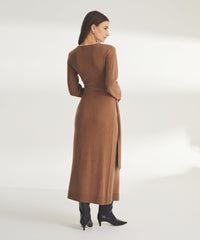 Signature Cashmere Wrap Dress