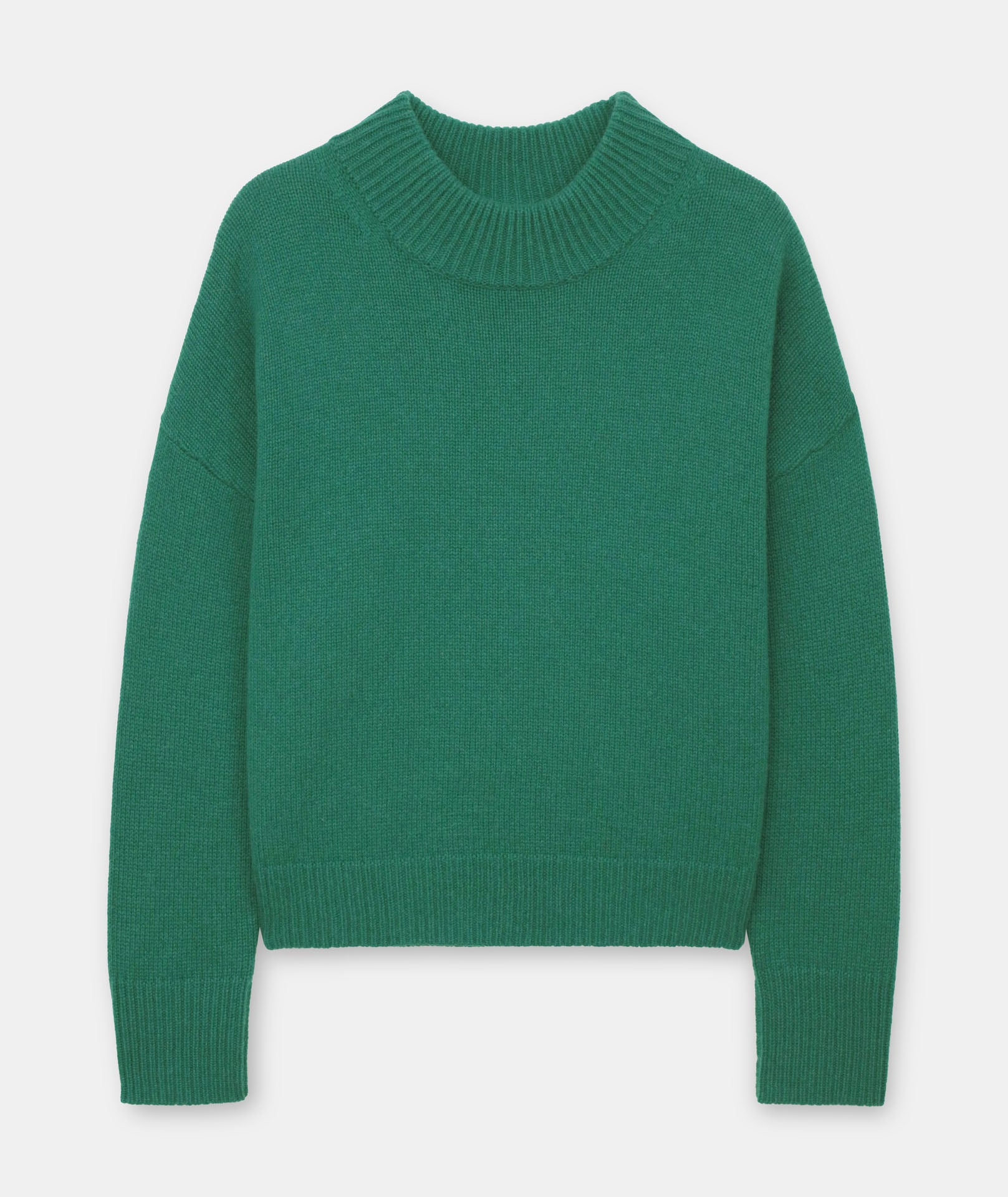 Super Luxe Cashmere Mockneck Sweater