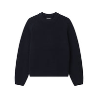 Cashmere Ribbed Mockneck Sweater