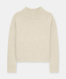 Super Luxe Cashmere Mockneck Sweater