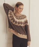 Super Luxe Cashmere Fair Isle Crewneck