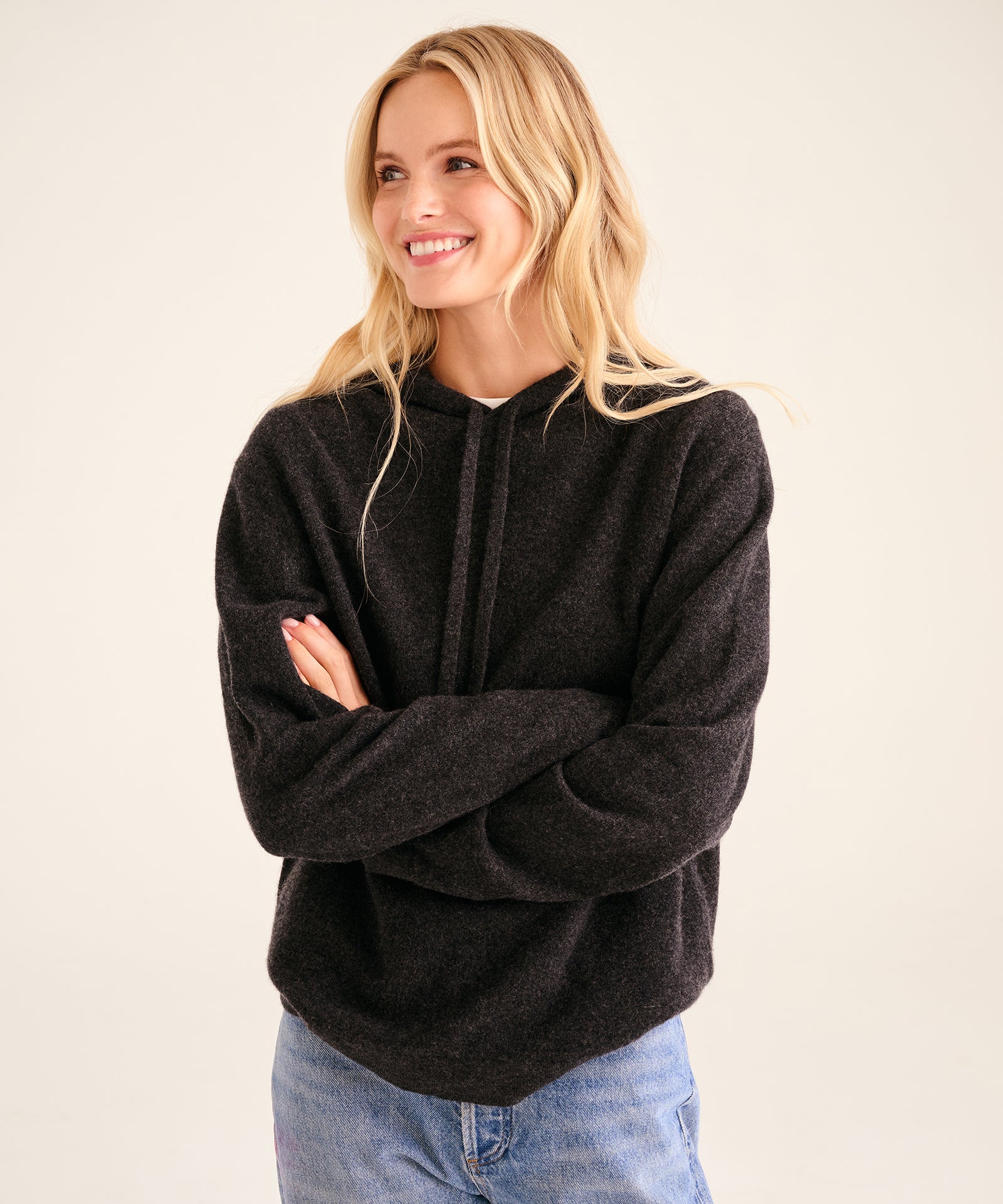 Off-Duty Cashmere Hoodie