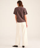 Soft Denim Wide Leg Pant