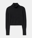 Cashmere Cropped Turtleneck