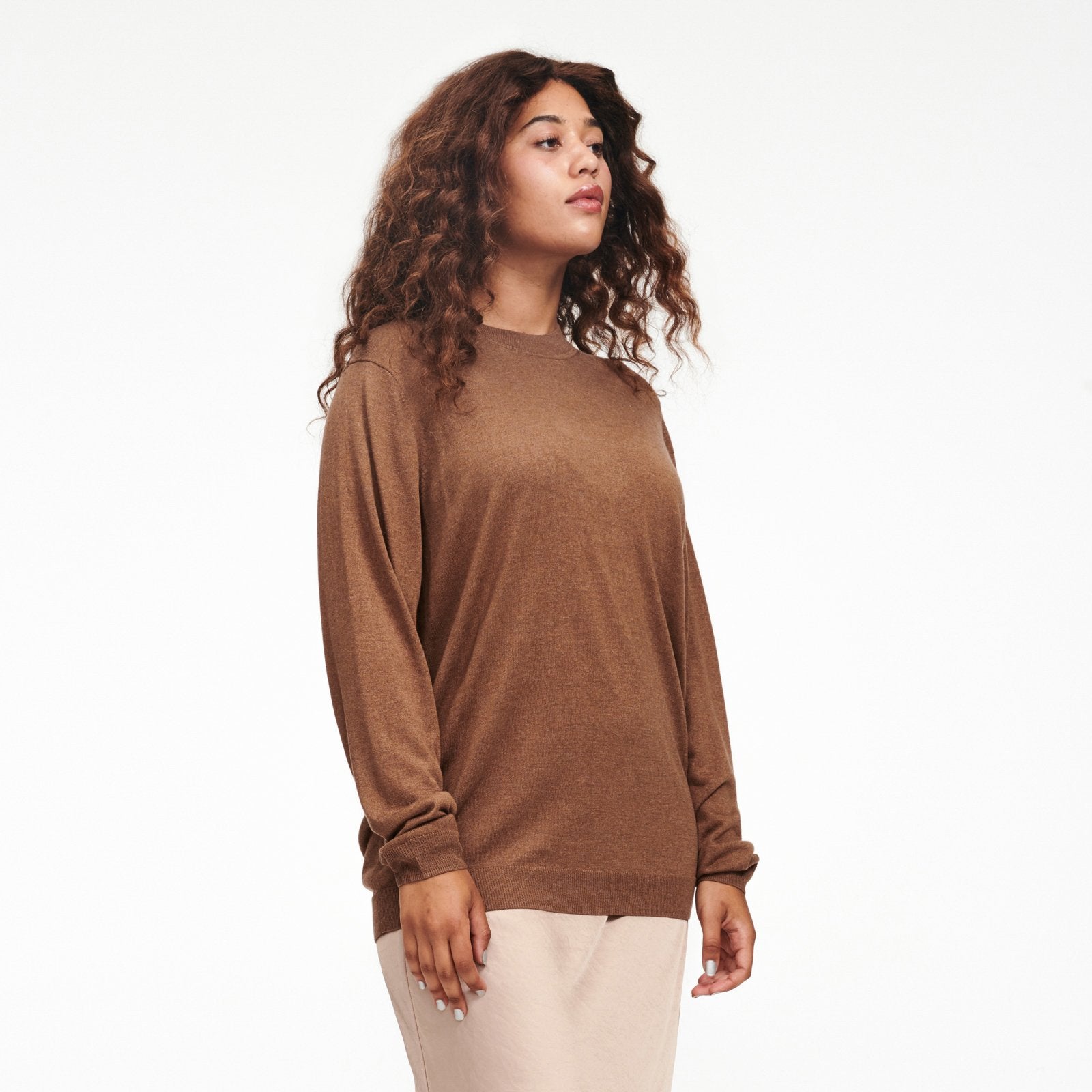 Lightweight Mockneck Sweater