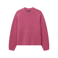 Cashmere Ribbed Mockneck Sweater