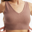 Signature Cashmere Longline Bra Tops