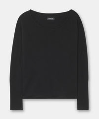 Lightweight Cashmere Boatneck Sweater