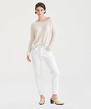 Lightweight Cashmere Boatneck Sweater